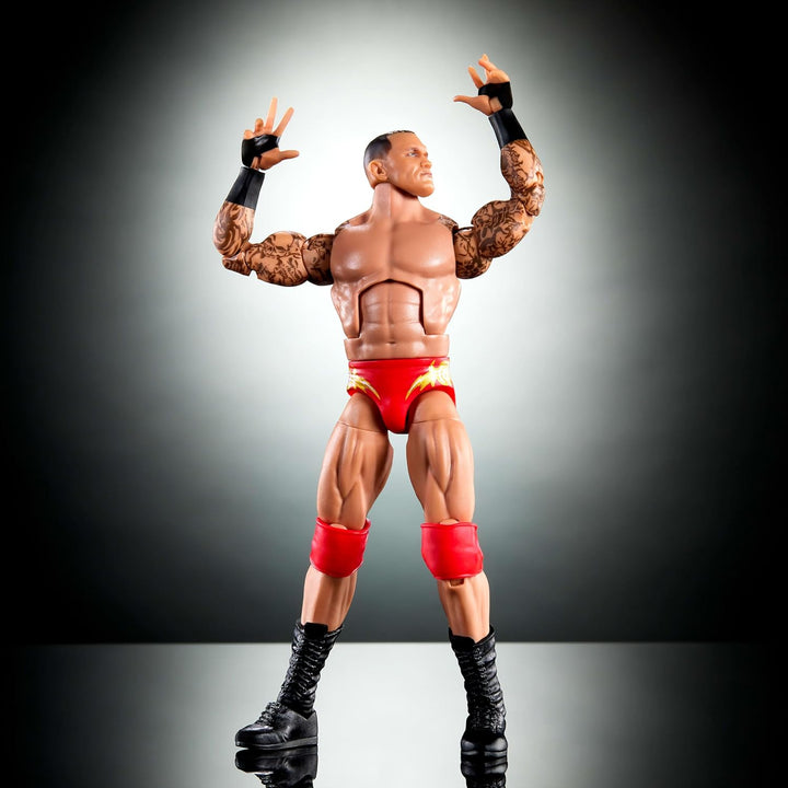 Mattel WWE Elite Collection Top Picks, Set mit Actionfigur und Zubehörteilen, ca. 15 cm grosse Samme