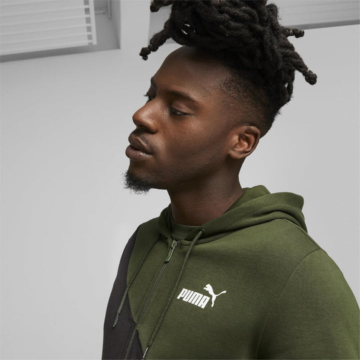 PUMA Herren Power Cat Sweat Suit Trainingsanzug S Myrtle Green, S Myrtle Green