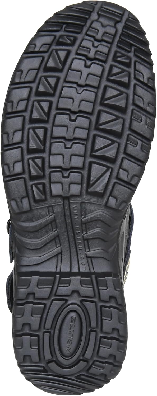 ELTEN Sicherheitsschuhe CARL S3 HI, Damen und Herren, Leder, Stahlkappe, leicht, robust, Schwarz, Gr