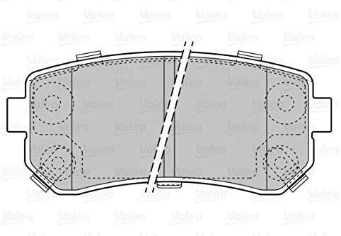 VALEO 598867 PKW Bremsbelagsatz