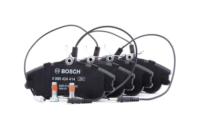 Bosch BP204 Bremsbeläge - Vorderachse - ECE-R90 Zertifizierung - vier Bremsbeläge pro Set