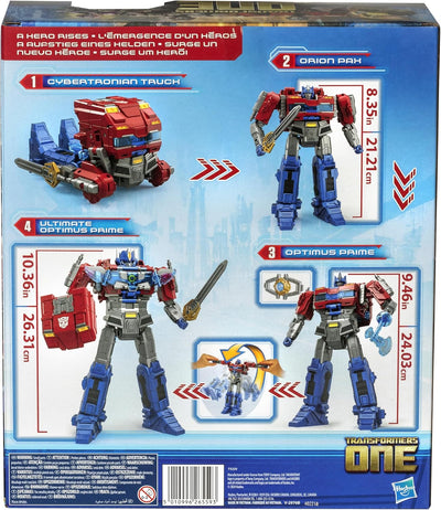 Transformers One Power Flip Optimus Prime (Orion Pax) interaktive Action-Figur