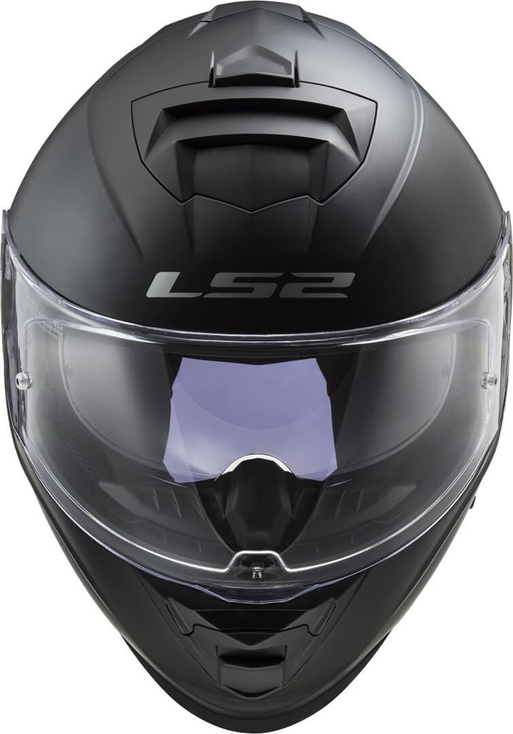 LS2 Motorradhelm FF800 STORM SOLID MATT BLACK, Schwarz, M M Schwarz, M Schwarz