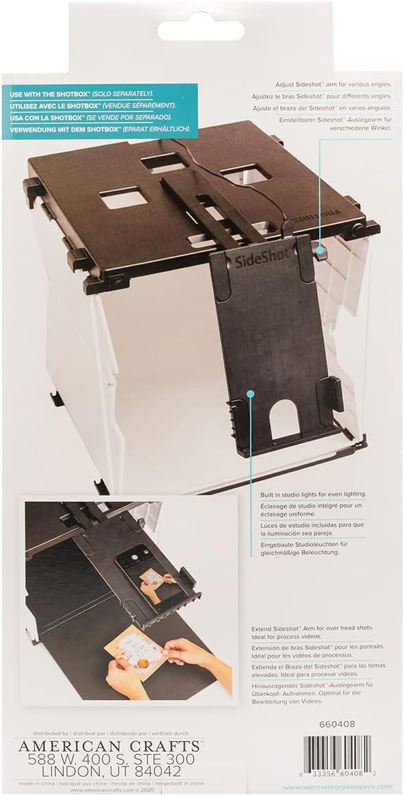 We R Memory Keepers 660408 Attachment Shotbox Sideshot-Arm Befestigung, 0, One Size