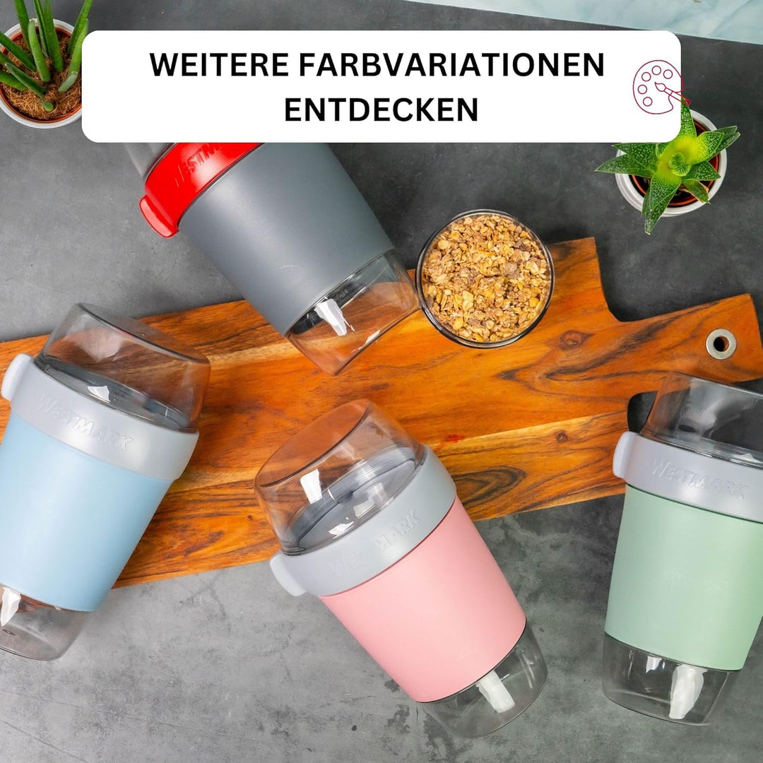 Westmark Lunchpot – praktischer Becher to go, ideal für Essen wie Müsli, Porridge, Suppe und Salat,