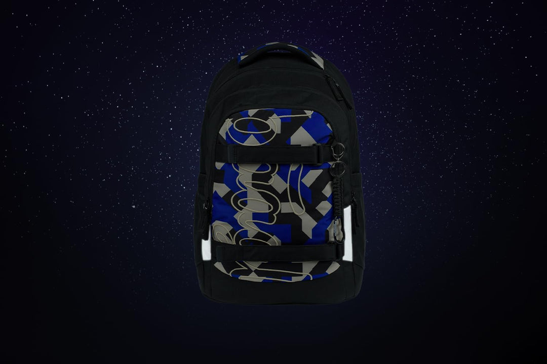 Baagl Schulrucksack Set Jungen Teenager 3 Teilig Skate MAX 30 l - Variety | Ergonomischer Schulranze