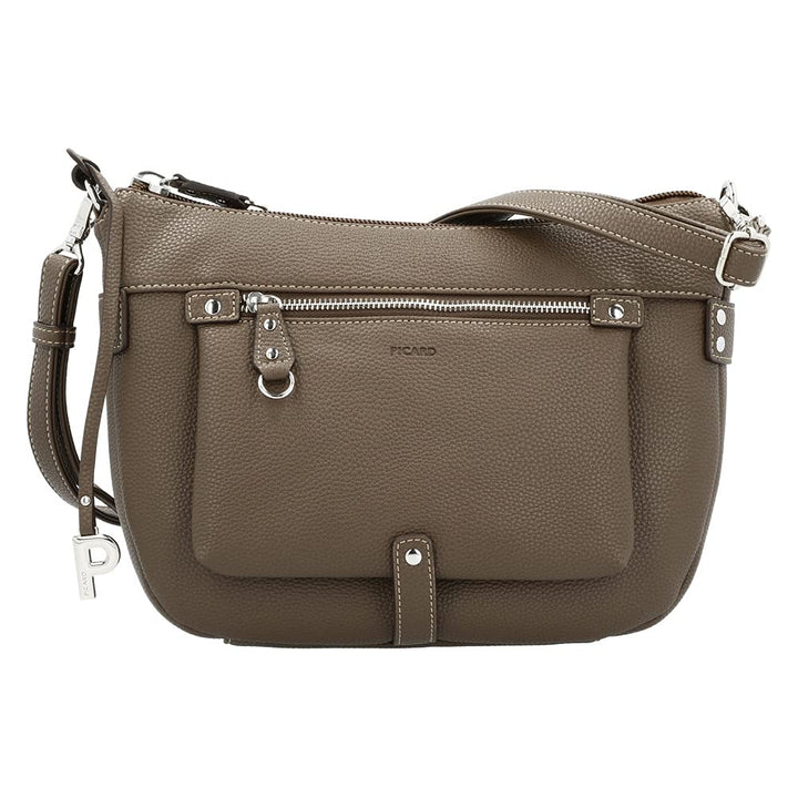 Picard Damen Schultertasche LOIRE aus Synthetik OneSize, Mittel | mit Reissverschluss | Schultertasc