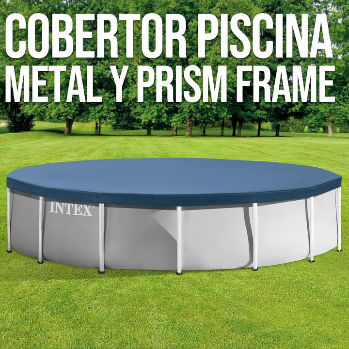 Intex Deluxe Pool Cover - Poolabdeckplane Deluxe - Ø 549cm - Für Ultra Frame Pool 549 Zentimeter, 54