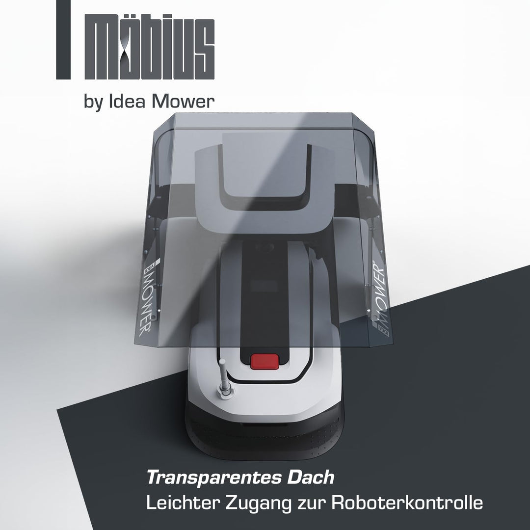 Idea Mower Mähroboter Garage Mobius kompatibel mit ECOVACS Goat G1 - Wetterschutzabdeckung aus Polyc