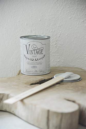 Jeanne d'Arc Living Vintage Paint Kreidefarbe 700 ml/23,6oz Chalk Kalkfarbe JDL Malen (Natural White
