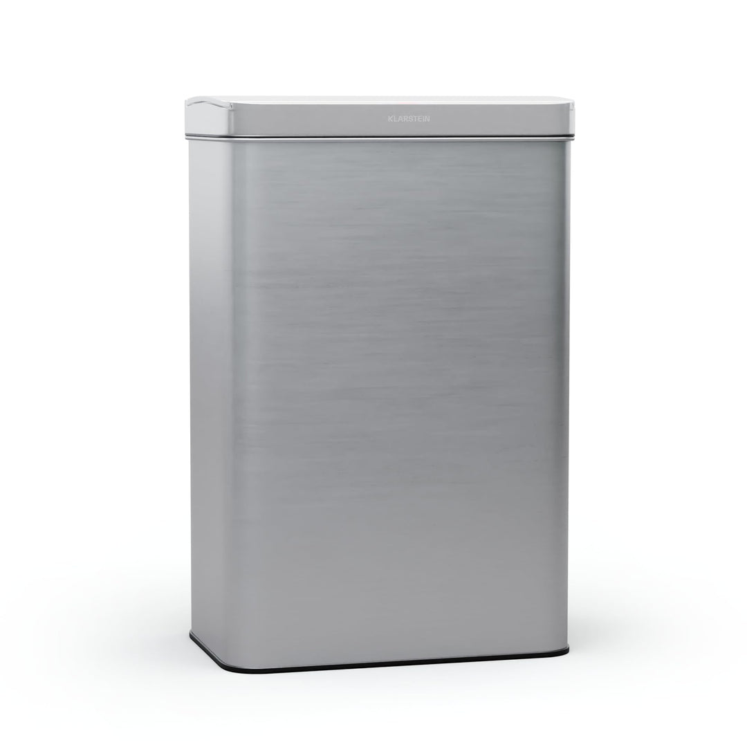 Klarstein Sensor-Mülleimer 50L - berührungslos &amp; hygienisch, Edelstahlgehäuse, Soft-Close-Deckel, id