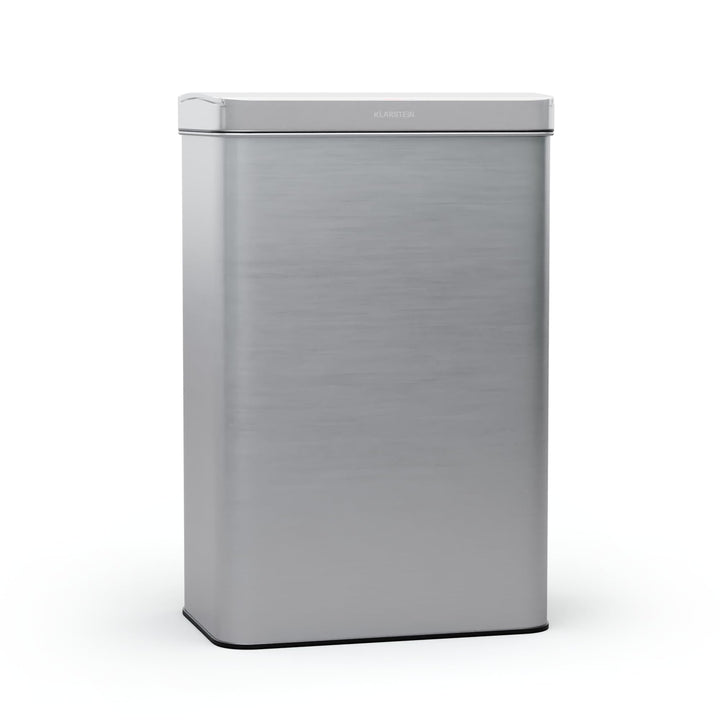 Klarstein Sensor-Mülleimer 50L - berührungslos &amp; hygienisch, Edelstahlgehäuse, Soft-Close-Deckel, id