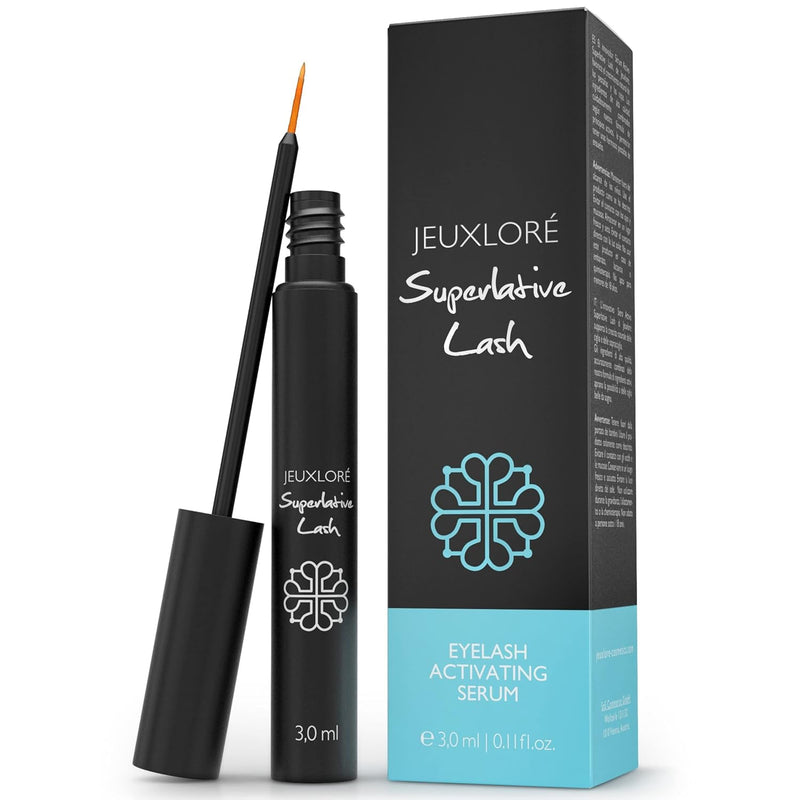 JEUXLORÉ Superlative Lash Wimpernserum & Augenbrauen Serum für besseres Wachstum von Wimpern & Braue