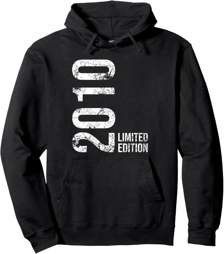 14. Geburtstag Junge Mädchen 14 Jahre 2010 Geburtstags Pullover Hoodie
