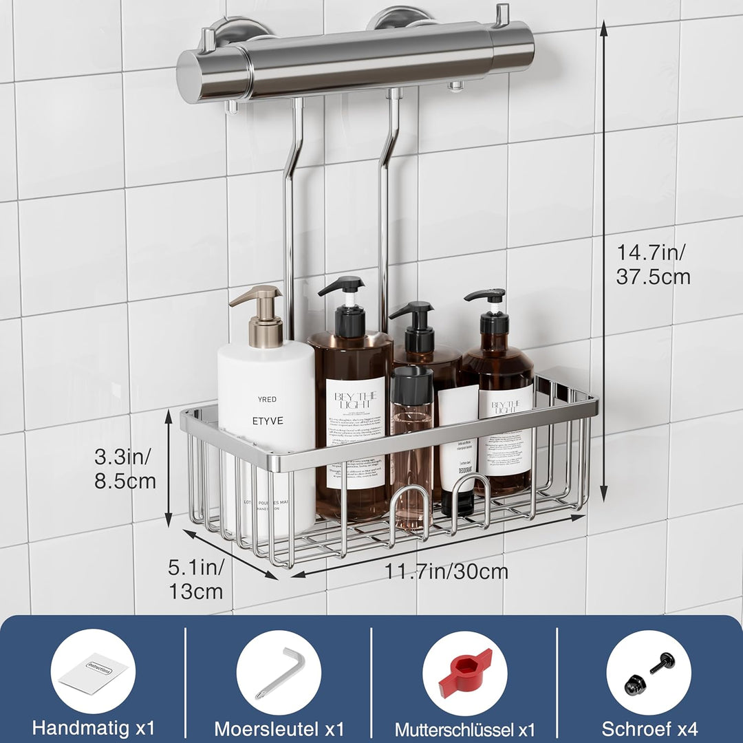 Duschablage Zum Hängen Duschkorb Ohne Bohren Dusche Halterung Bad Regal Shampoo Halterung Für Dusche