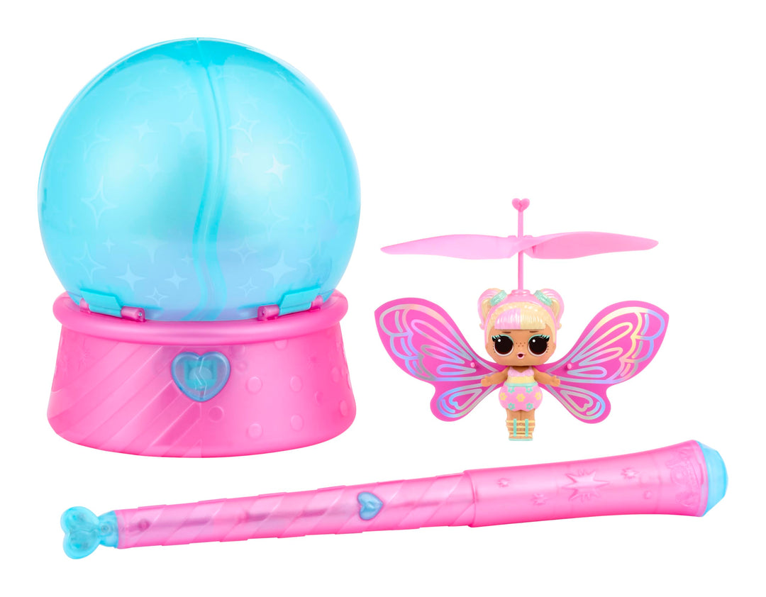L.O.L. Surprise! Magic Flyers Fairies Tots - Flower Child - Enthält 1 Puppe und 1 Zauberstab, in Ein