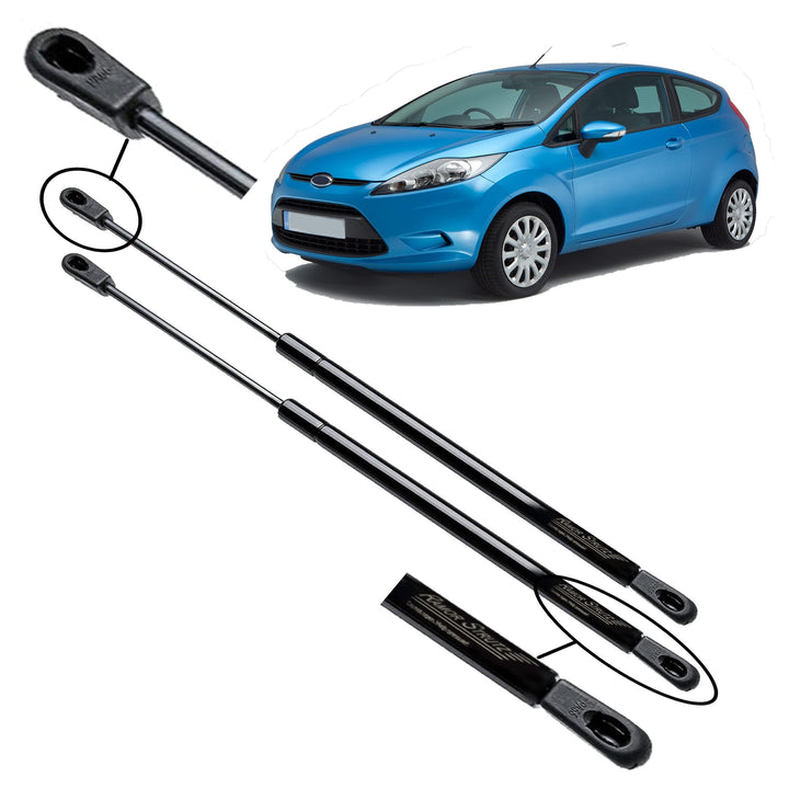 2x Gasfeder Dämpfer Heckklappe Kompatibel mit Ford Fiesta mk6 2008-2017. Gasdruckfeder Heckklappendä