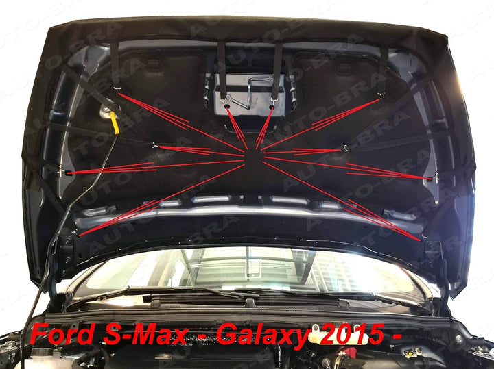 AB3-00403 AUTO-BRA Bonnet BRA kompatibel mit Galaxy S-MAX Bj. seit 2015 Haubenbra Steinschlagschutz