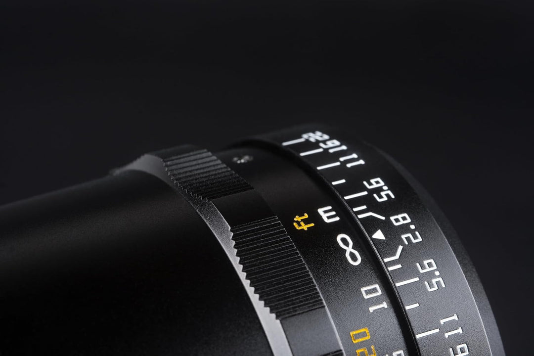 TTArtisan 100 mm F2.8 (Bubble Bokeh) Metallgehäuse, kompatibel mit Leica M-Halterung, Schwarz 100 mm