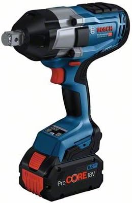 Bosch Professional 18V System BITURBO Akku Drehschlagschrauber GDS 18V-1050 H (inkl. 2x ProCORE 18V