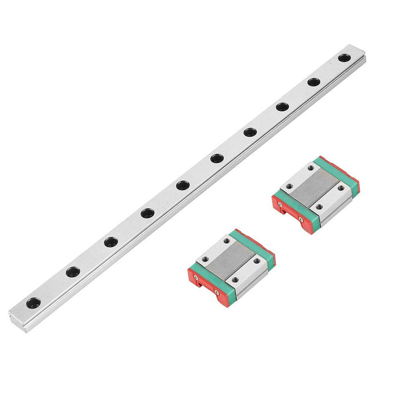 Lineare Führungsschiene, 250 mm Lineare Führungsschiene aus Lagerstahl MGN12 Miniatur-Führungsschien