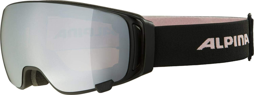 ALPINA DOUBLE JACK MAG Q-LITE - Verspiegelte, Kontrastverstärkende Wechselscheiben OTG Skibrille Mit