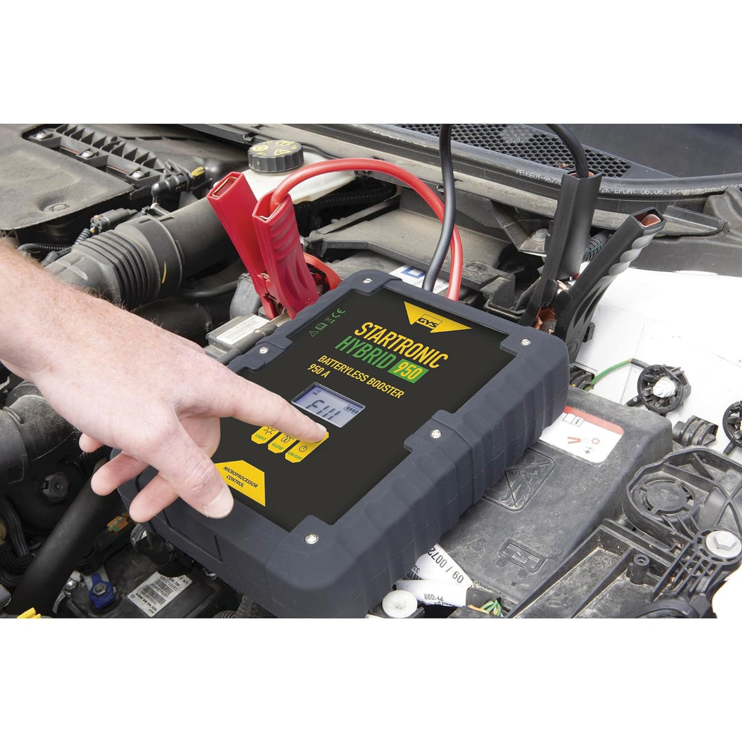 GYS Startronic Hybrid 950 Superkondensator-Booster 12 V – Lieferung mit Kabel und Zigarettenanzünder