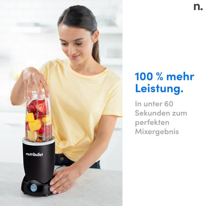 nutribullet Pro Pulse, Elektrischer, Smoothie Maker, Multifunktionaler Mixer und Blender, 1200 Watt