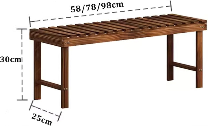 Blumenständer Aus Holz Mehrstöckiges Pflanzenregal Für Innen Balkon-Pflanzenständer Sukkulentenhalte
