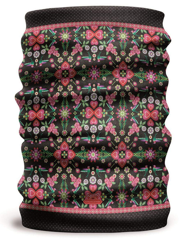 MATT Catalina Estrada Premium Neckwarmer Schals & Multifunktionstücher Schlauchs Amor Noche, Amor No