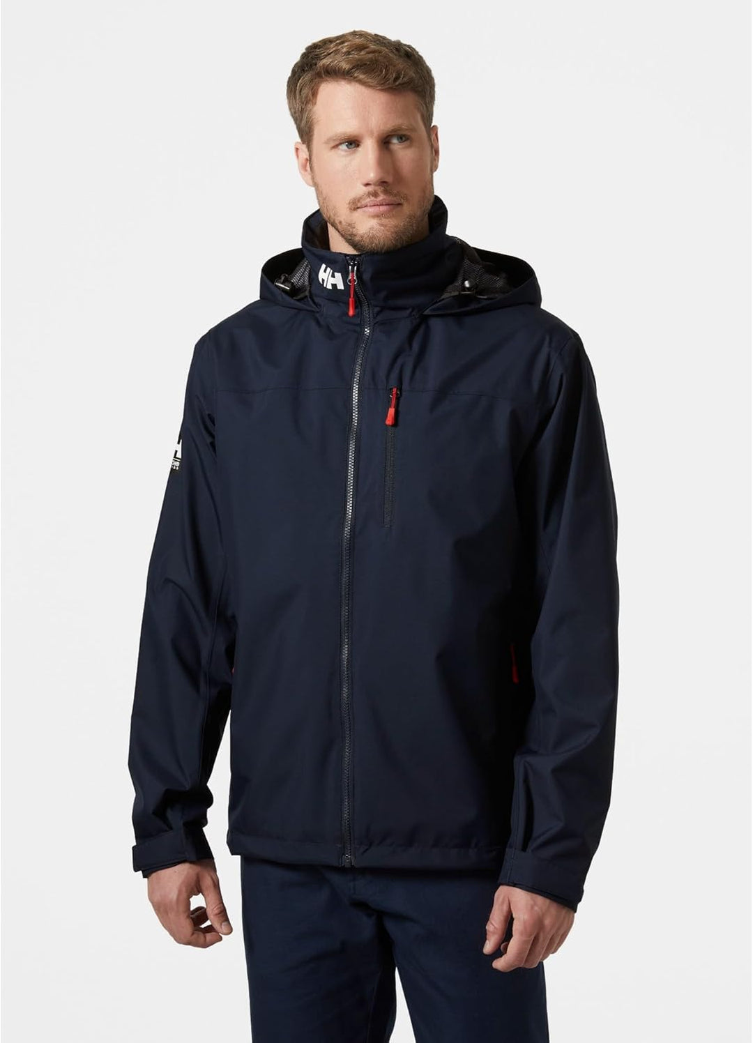 Helly Hansen Herren Crew Hooded Jacke Jacke (1er Pack) S 597 Navy, S 597 Navy