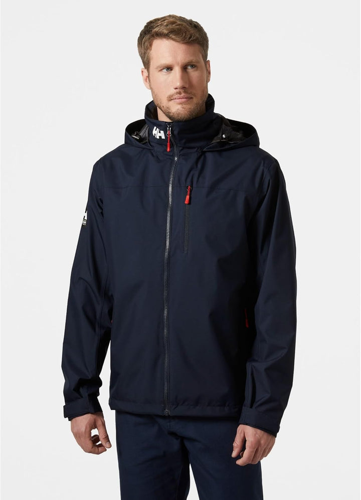 Helly Hansen Herren Crew Hooded Jacke Jacke (1er Pack) S 597 Navy, S 597 Navy