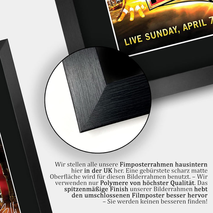 HWC Trading Wrestlemania 35 The Cast Gifts gedrucktes Autogramm Bild für WWE & WWF Fanartikel-Fans –