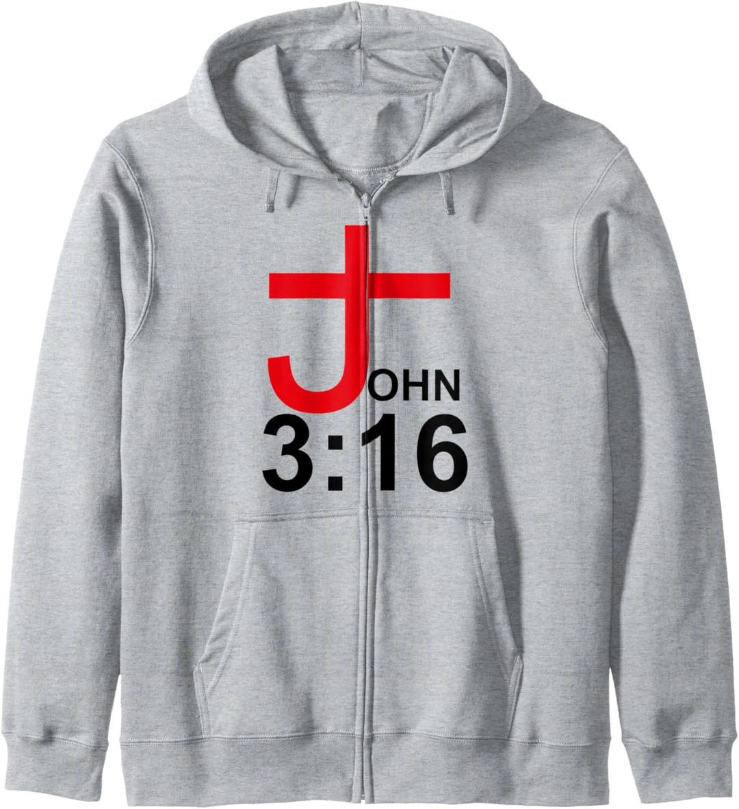 Johannes 3:16 Christian Cross Bibel Jesus Erlösung Kapuzenjacke