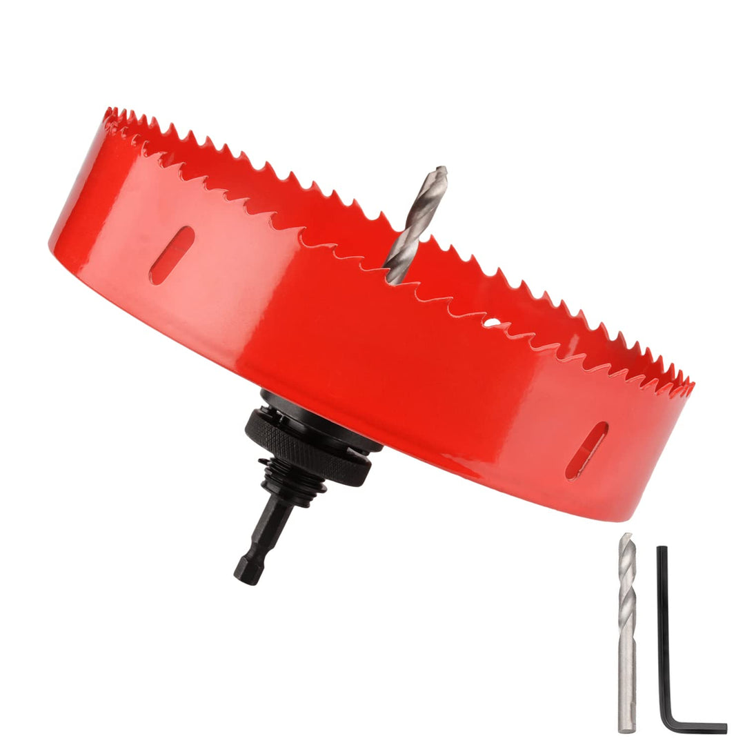 Lochsäge 300mm,M42 HSS Lochbohrer Set für Holz Aluminium Eisenblech Rohr Kunststoff,Schnitttiefe 44