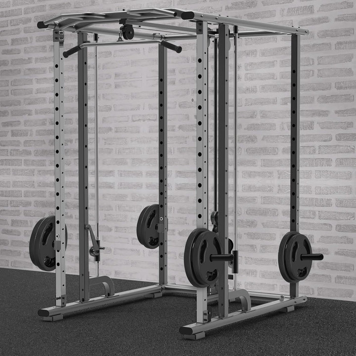 Kipika Hantelscheibenhalter für 2x2 und 3x3 Power Rack - Power Rack Aufsatz für Hantelscheiben - Pas