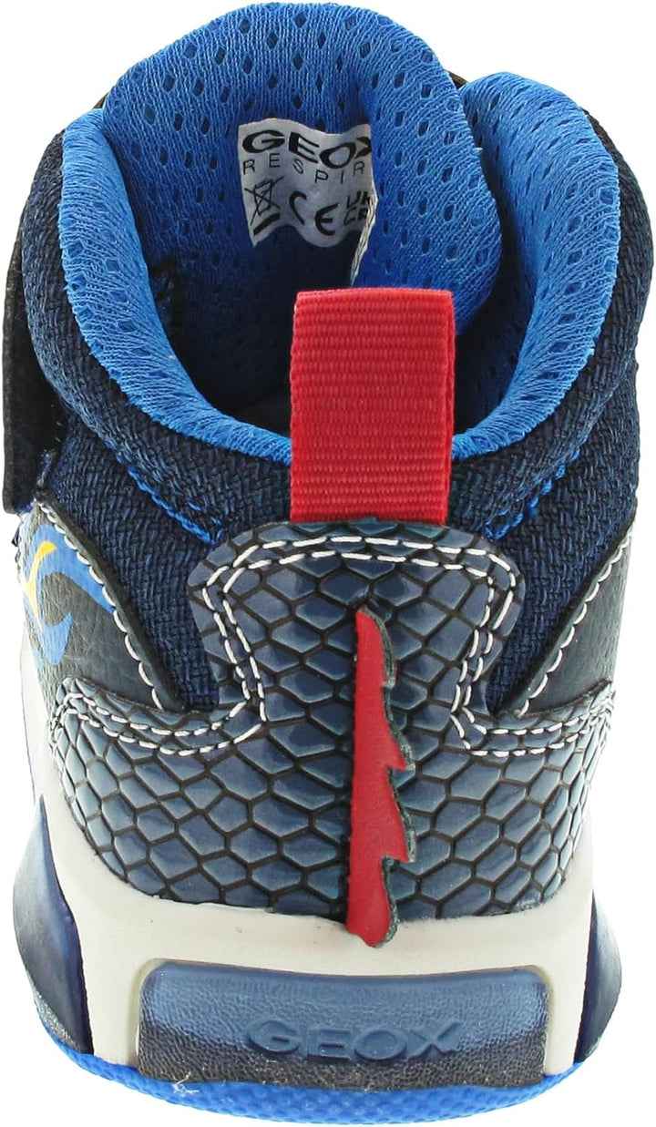 Geox J Inek Boy A Jungen Sneakers 28 EU Navy Lt Blue, 28 EU Navy Lt Blue