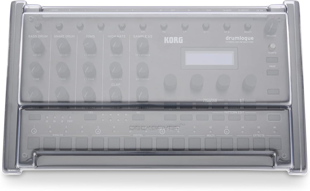 Decksaver Abdeckung für Korg Drumlogue