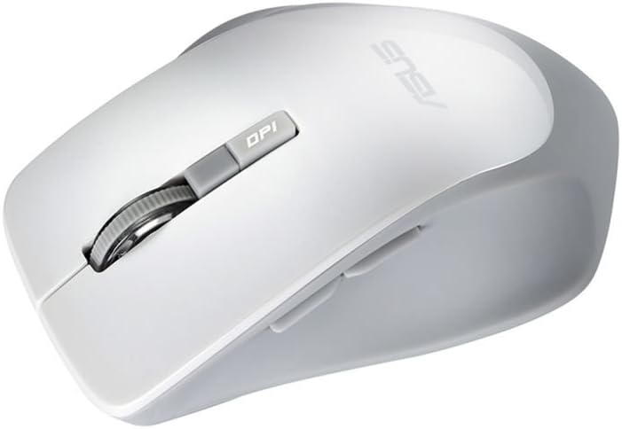 Asus WT425 Optische Maus (wireless, USB) weiss Weiss, Weiss