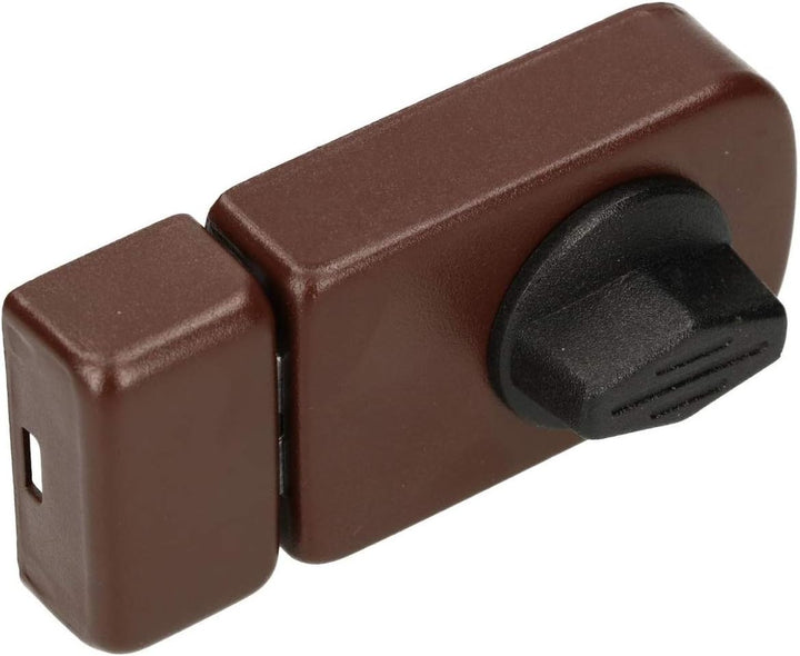 KOTARBAU® Zusatzschloss 50/60 mm 3 Farben Kastenschloss Türzusatzschloss Türschloss Schloss Drehknau