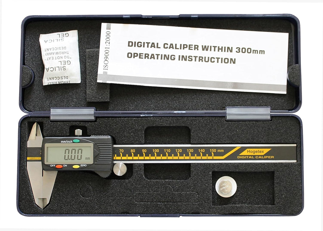 Digitaler Messschieber 150mm/0,01mm für Aussen-/Tiefen- und Innenmessung