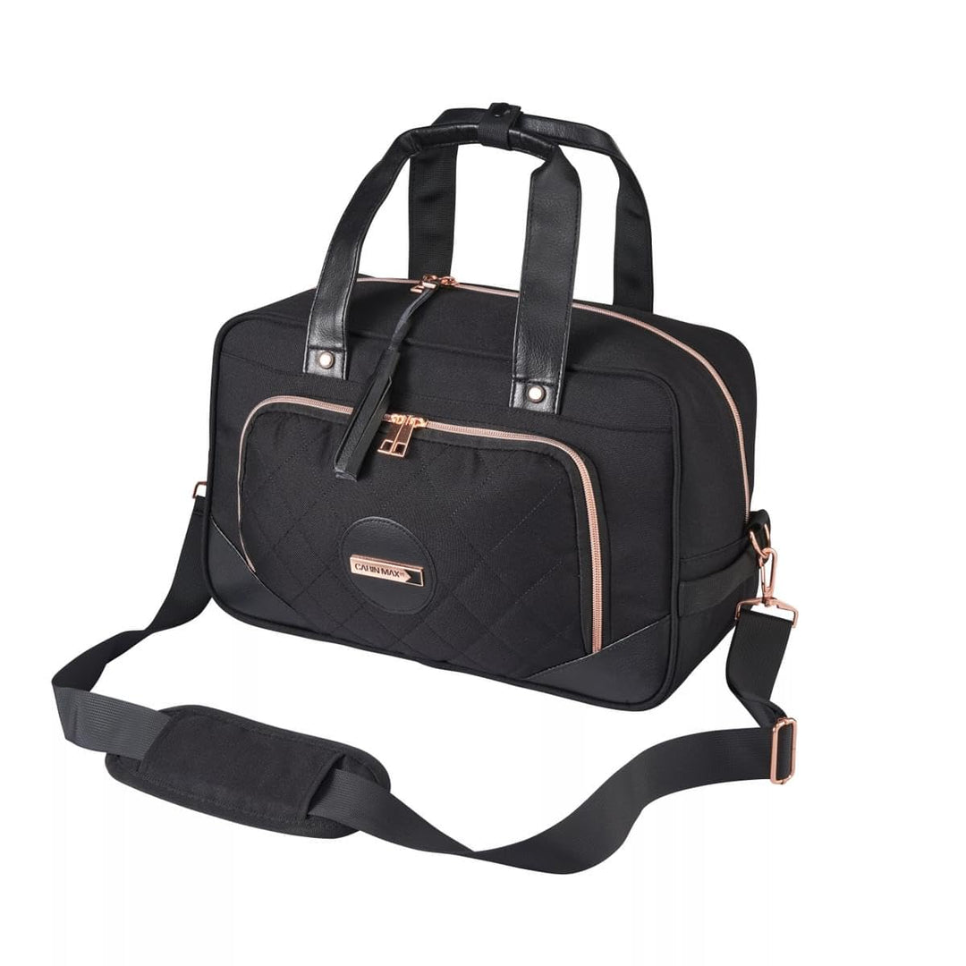 Cabin Max Vela Reisetasche, fliegenfrei auf Easyjet, Damen Reisetasche (40 x 25 x 20cm, Schwarz) 40