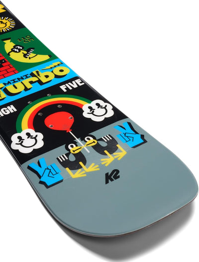 K2 Jungen Snowboarding Snowboard Mini Turbo — Design — 11f0048 130 design, 130 design