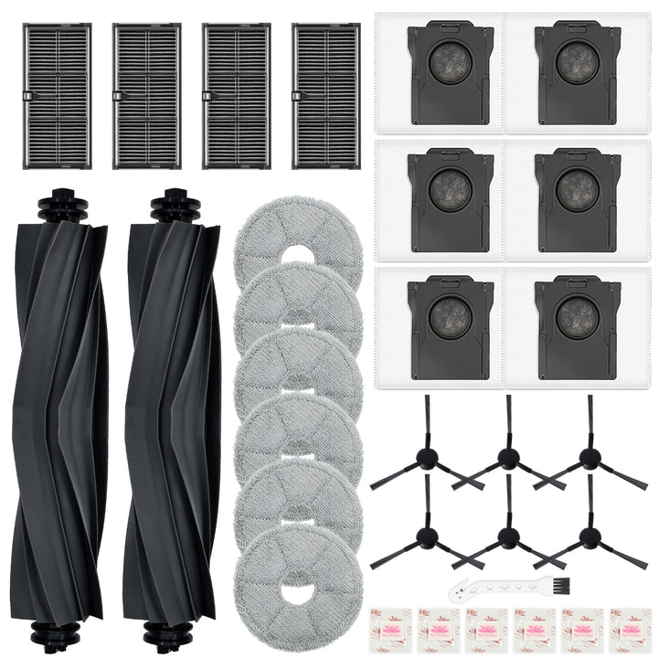 32 Stück Zubehör für Dreame L10s Ultra Gen 2/L40 Ultra AE/L10s Pro Ultra Heat/X30 Ultra/Mova E30 Ult