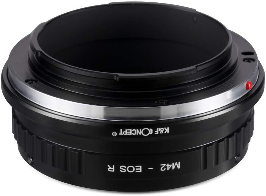 K&F Concept M42-Canon EOS R Bajonettadapter Objektiv Ring für M42 Objektiv auf Canon EOS R-Mount Kam