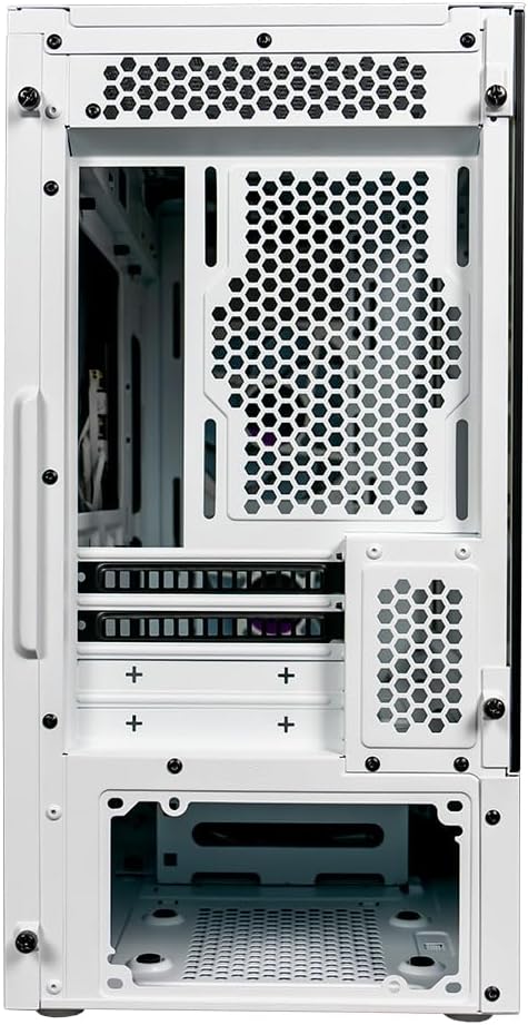 Cooler Master TD300 Mesh White PC Gehäuse - Mini-Tower für Micro-ATX & Mini-ITX , Gehäuse für hohen