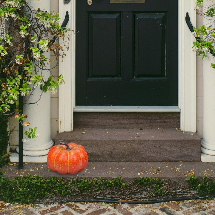 20cm Künstliche Kürbis Herbst Dekoration Faux Schaumstoff Kürbis Gemüse DIY Herbst Halloween Ernteda