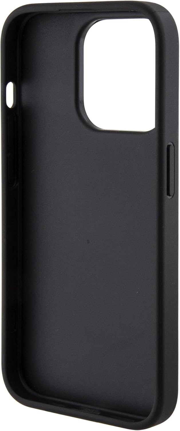 Guess iPhone 15 Pro Hülle [Offizielles Lizenz] von CG Mobile | Grip Stand Case mit PU 4G Dreieck Str