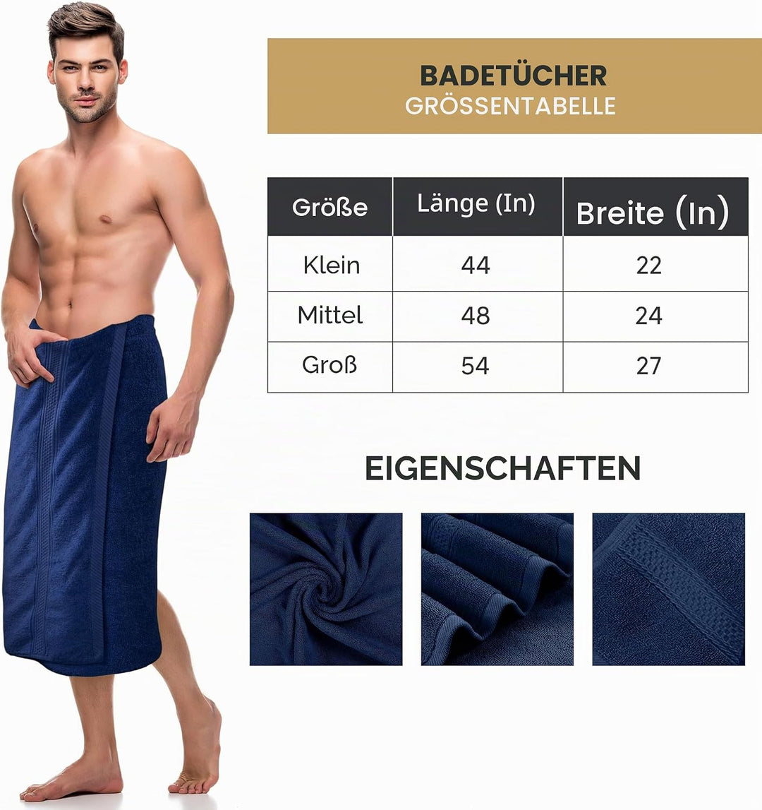 Utopia Towels - 4er-Pack Badetücher Set Premium 100% ringgesponnene Baumwolle 69 x 137 cm Handtücher