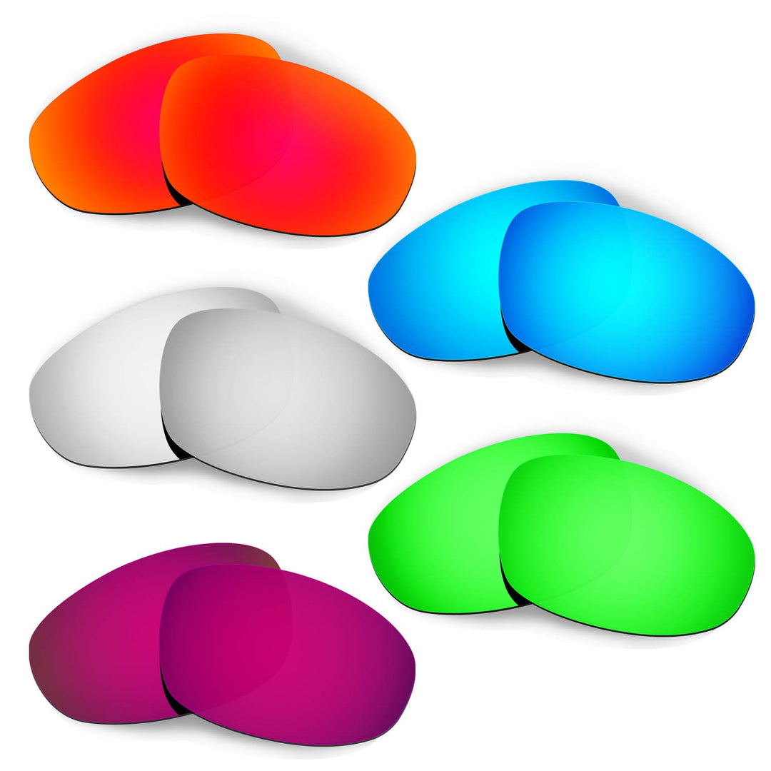 HKUCO Plus Mens Replacement Lenses For Oakley Juliet - 5 pair